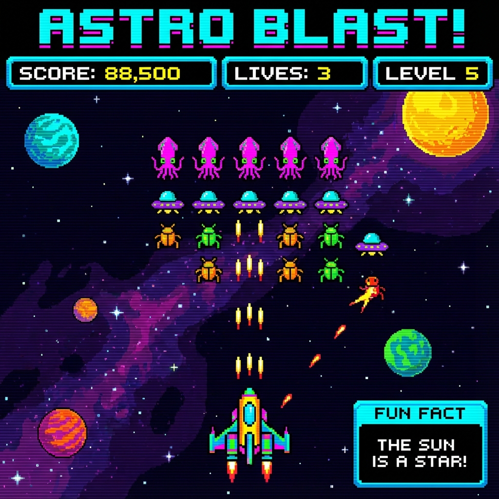 Space Raiders Game